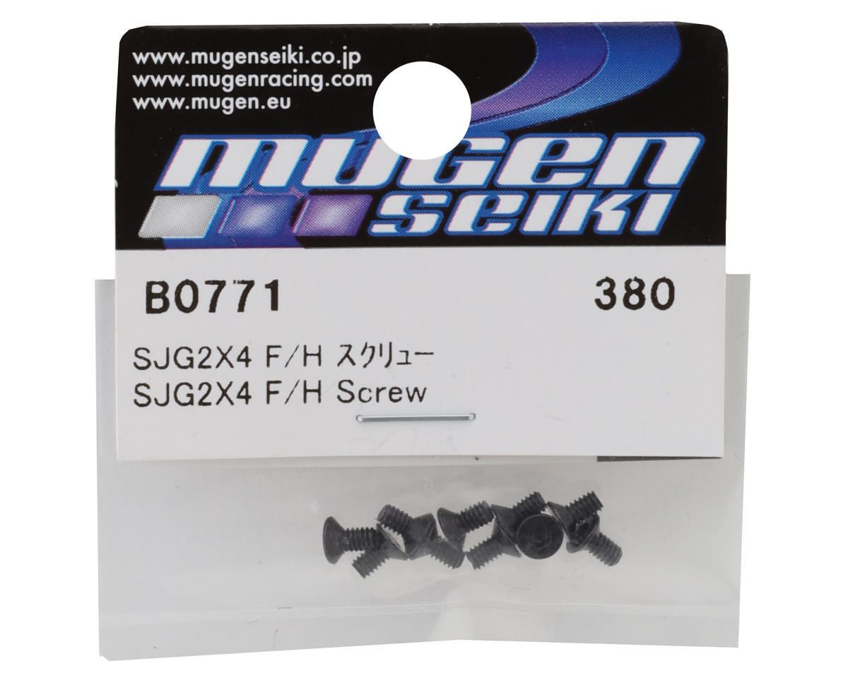 Mugen Seiki 2x4mm Flat Head Screws (10) [MUGB0771] | eBay