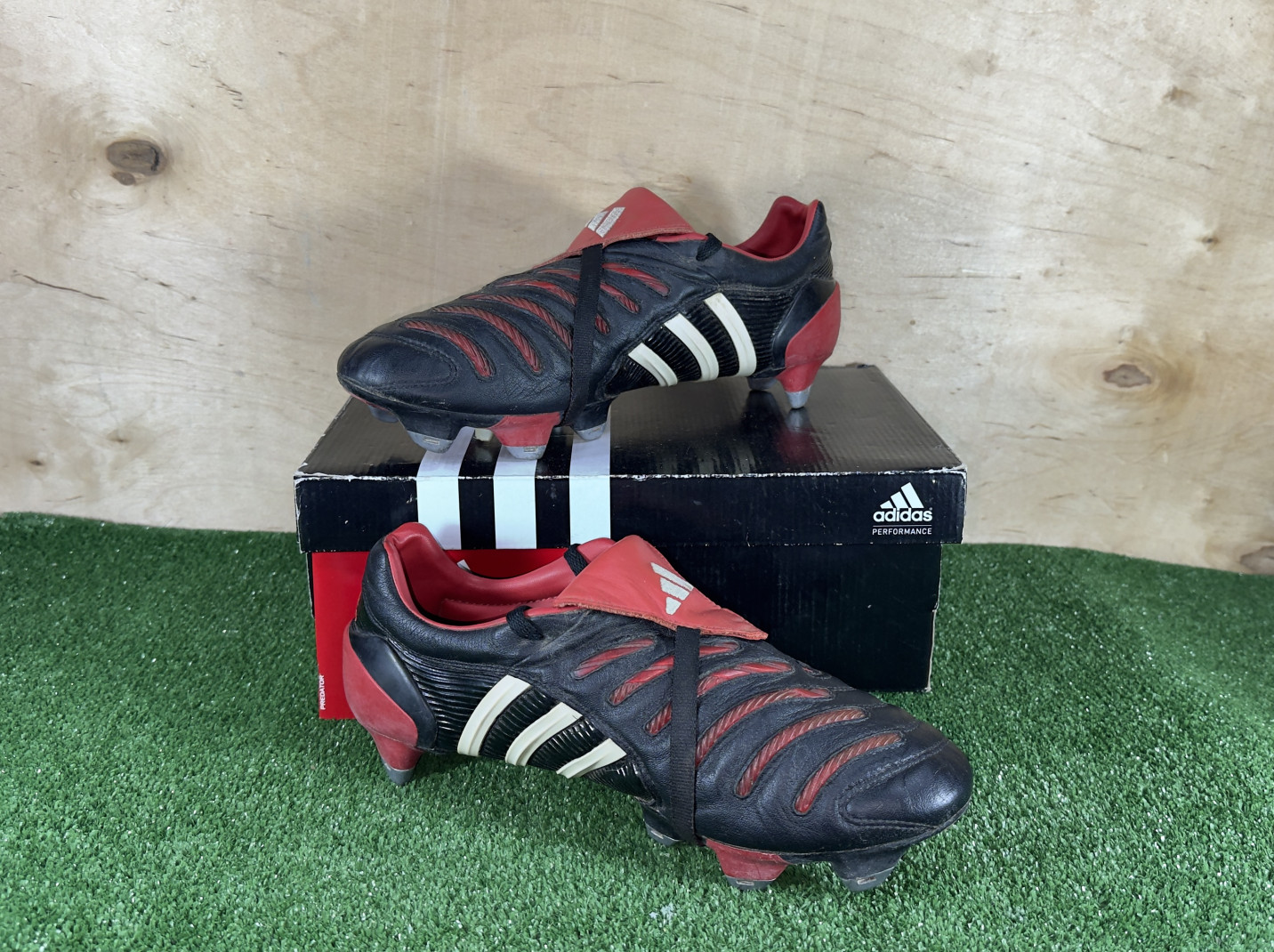 Adidas Predator Pulse SG 2005 years Elit White boots Cleats mens Football/Soccer