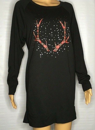 Christmas Winter Sleep Shirt Nightgown 