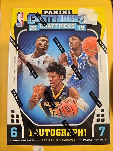 2019-20 Panini Contenders Draft Picks Basketball Sealed Blaster Box AUTO