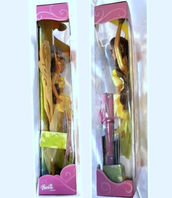 Barbie Fairytopia Yellow Wonder Fairy Kissera Kindlee Doll 2004