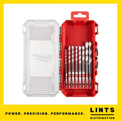 Milwaukee Shockwave Impact Duty Multi-Material Drill Bit (Set of 8) | 4932493872