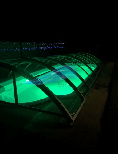 Pool Set GFK Schwimmbecken 9 X 3,2 X 1,5 Italy Genova mit Überdachung EcoClassik - Bild 7 von 32
