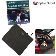 Pet Car Boot Liner Black Waterproof Seat Protector Dog Fur Dirt Cover P9013 UK