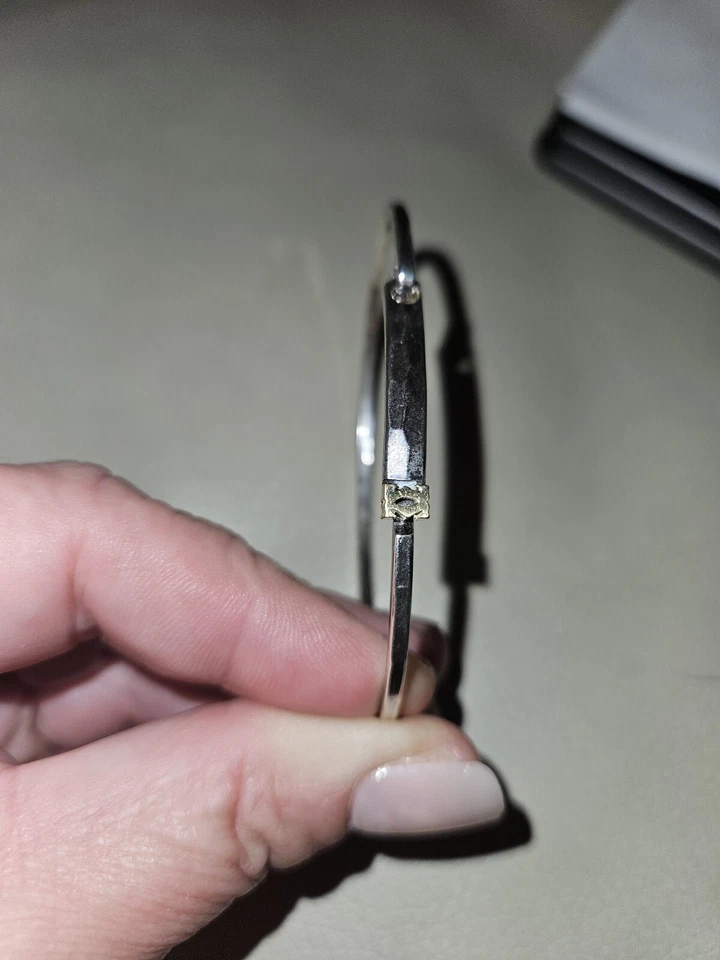 Pulsera Cartier Mujer VINTAGE Esterlina Y 18kt  Foto 4 de 4