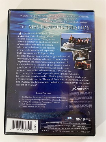 The Mysterious Islands Testimony to God's Hand in Creation Documentary DVD Movie - Picture 2 of 2