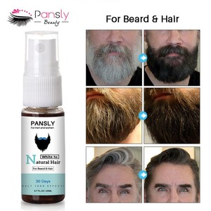 Moustache Care Fast Dye White To Natural Color Beard Hair Spray