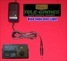 9V AC Adapter W/LED for the Sears Tele-Games Pinball Breakaway Model # 99713 NEW
