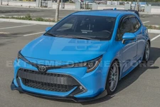 Performance Style Front Bumper Lip Splitter For 19-Up Toyota Corolla Hatchback