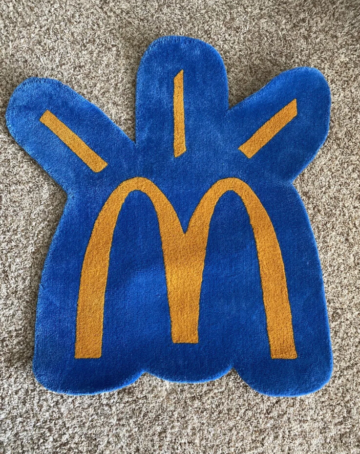 Travis Scott Cactus Jack Arches Blue Rug McDonald's BRAND NEW