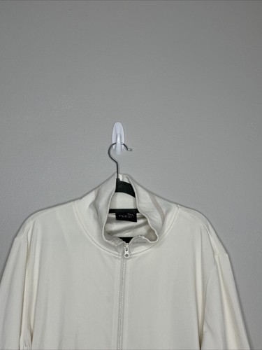 PUMA X FENTY BY RIHANNA TEARAWAY TRACK PANTS (M) JACKET (S) TRACKSUIT SET IVORY - Picture 4 of 24