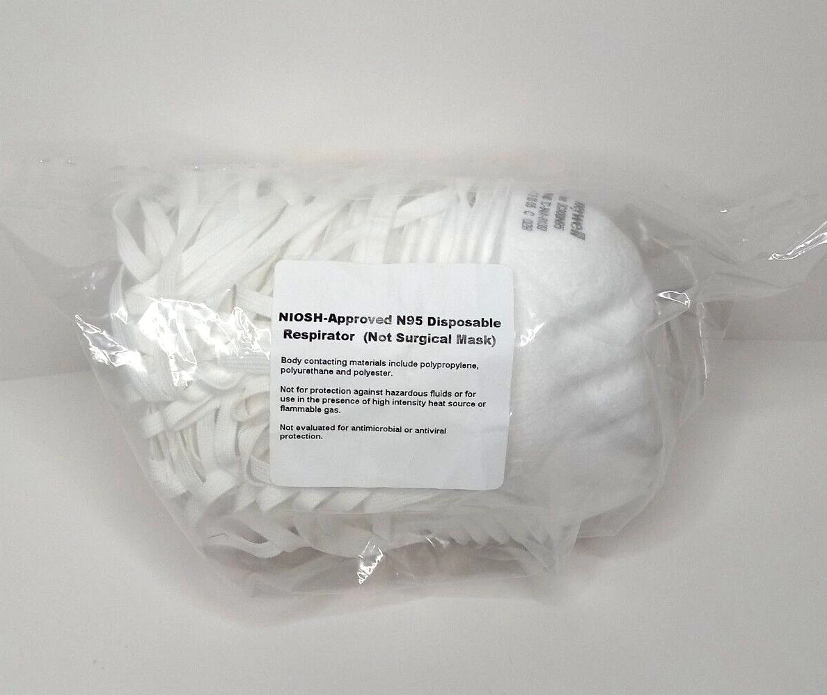Honeywell N95 NIOSH Face Masks CASE of 300 Respirators DC300N95 NEW