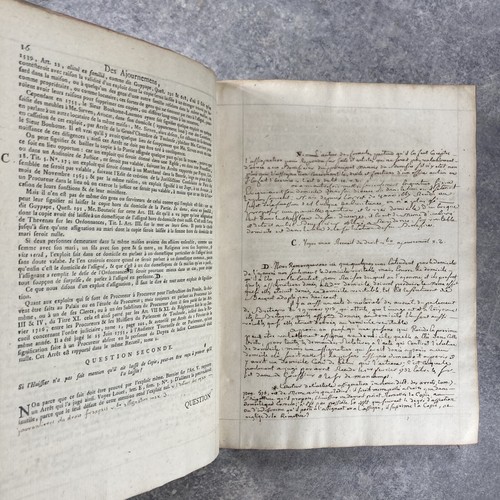 RODIER. QUESTIONS SUR L'ORDONNANCE DE LOUIS XIV, DU MOIS D'AVRIL 1667. 1777. - Picture 13 of 24