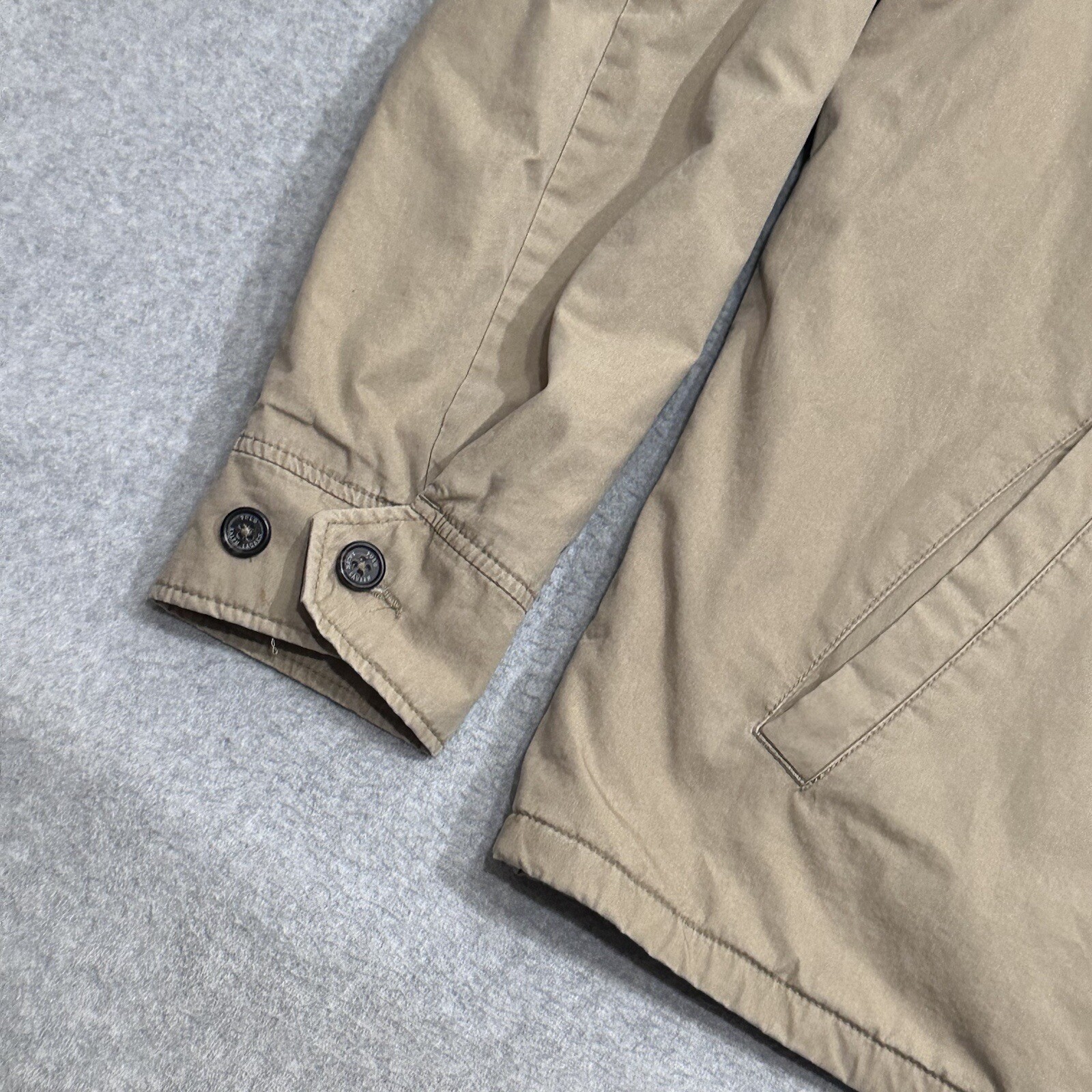 Giacca pony Polo Ralph Lauren uomo Highland cachi Landon frangivento taglia L