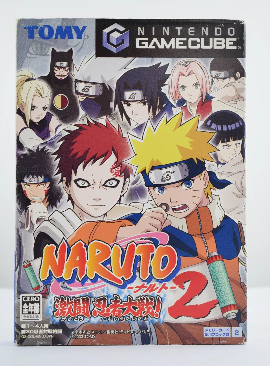 Naruto Clash of Ninja GameCube Japan Version