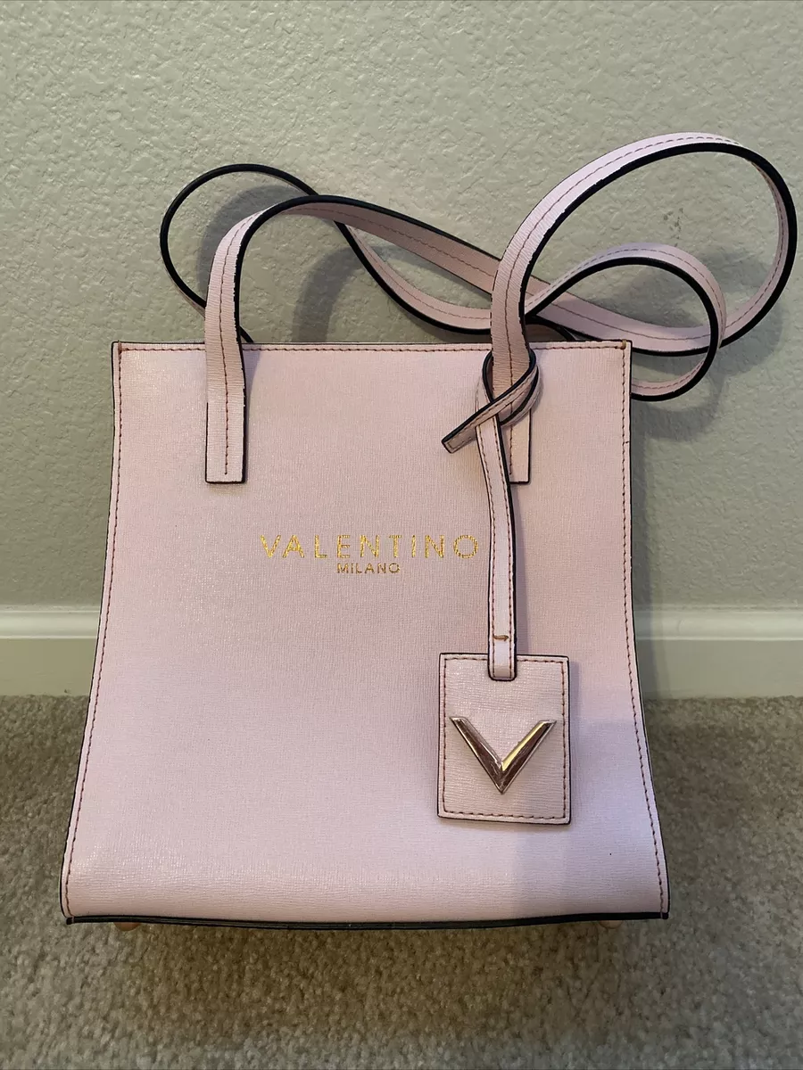 Valentino By Mario Valentino Pink Leather Shoulder Bag