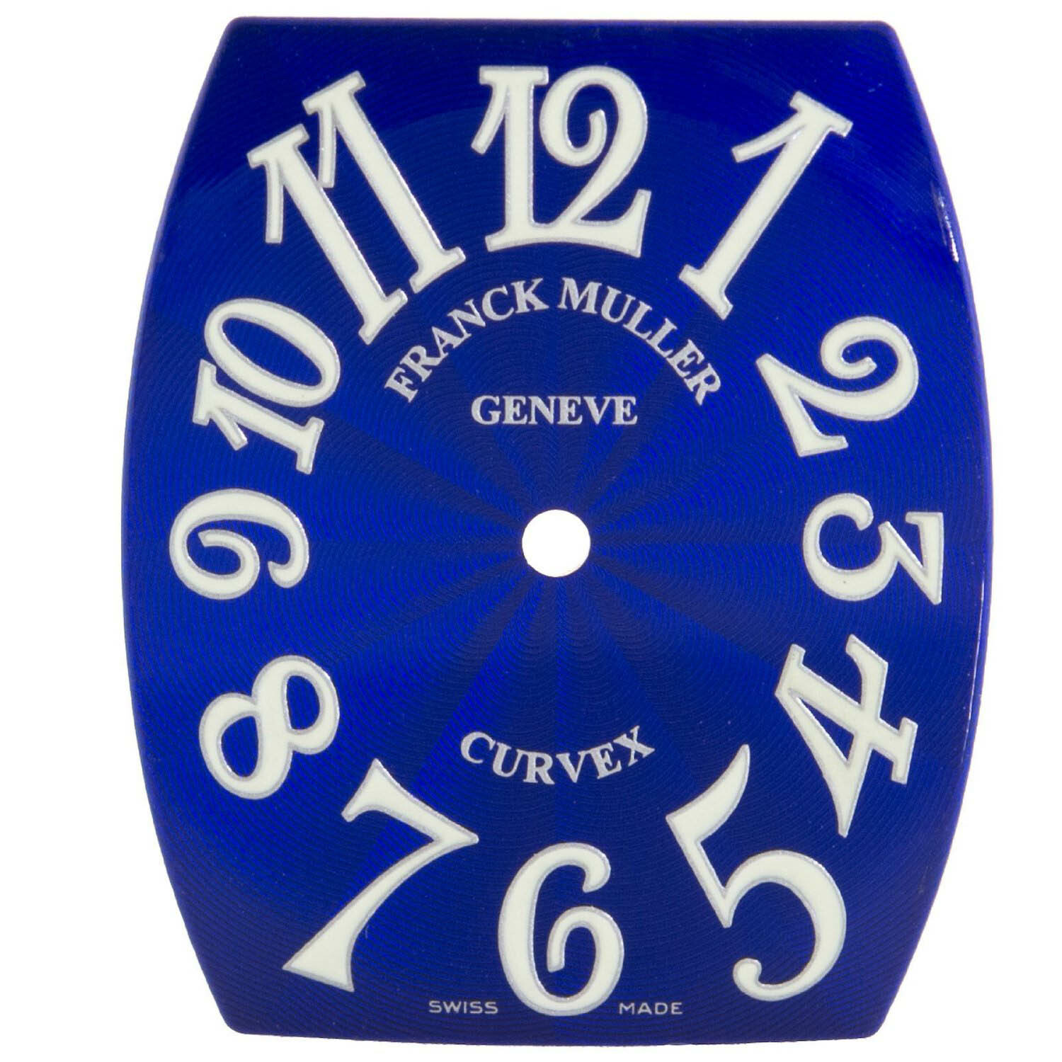 Franck Muller Cintree Curvex 23 x 28 mm Blue Dial for Women's Watch