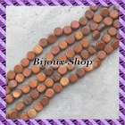 1 Thread Of 40 Pcs +/- Bayong Wood Beads Palette 11 X 5.5 Mm +/-