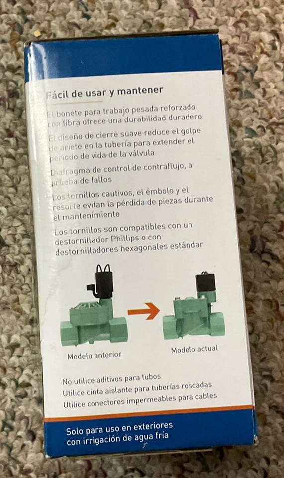 New Orbit 1" Heavy Duty In-line Sprinkler Valves Model 57280 - Image 3 of 3