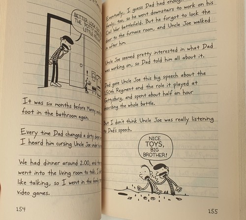 Diary of a Wimpy Kid #2 Rodrick Rules by Jeff Kinney PB c2008 1st Australian Ed - Picture 6 of 13