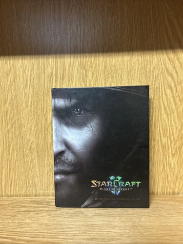 Starcraft II Wings of Liberty Limited Edition Strategy Guide Hardcover Book (9C)