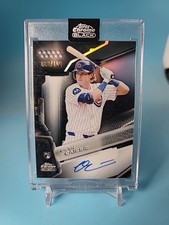 2026 Topps Chrome Black Owen Caissie Auto RC Refractor Rookie #/199 Cubs