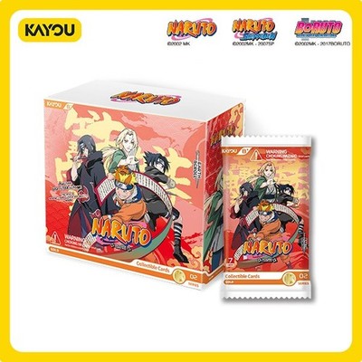 KAYOU Naruto Smriti Earth Scroll Series 2 Collectible Cards Sealed Booster Box