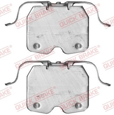 ZubehÖRsatz Scheibenbremsbelag Vorne Quick Brake 109 1759 FÜR BMW ZubehÖR KIT-image