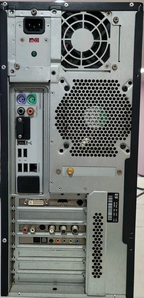 HP Pavilion d4996t Windows 10 Pro Intel Core 2 Quad 2.4GHz 4GB Nvidia & Extras - Image 4 of 4