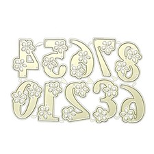 Number Carbon Steel Die Cut Decorative Embossing Paper Dies for Scrapbooking