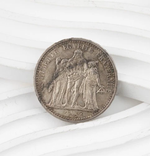 1967 France 10 Francs Silver — photo from another recent sale