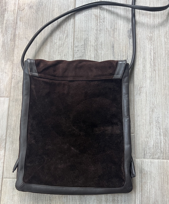 ショルダーバッグ Old Bally One Shoulder Bag Suede Vintage Vintage Bally Suede Shoulder Bag for Women – Classic Designer