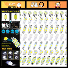 70 Pcs Led Car Bulb Kit - Super Bright Interior Lights Dome T10 Bulbs Set