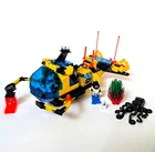 Lego Aquazone Crystal Explorer Sub 6175 2 Aquanaut Minifigs 100% Complete 1995