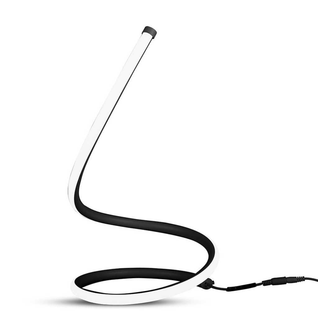 Lampada Spirale LED Nera V-TAC VT-7312 | Arredo Minimalista 20W