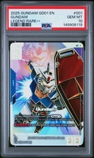 Gundam Newtype Rising 001 Legend Rare++ PSA 10 Gem Mint
