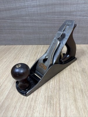 Stanley Bailey No 3 Hand Plane Corrugated Sole High Knob Vintage See Description
