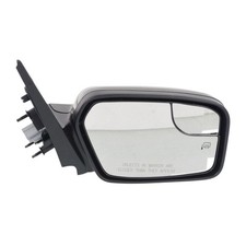 Right Side Mirror Puddle Lamp Blind Spot Black Painted Plastic for Ford Fusion 1