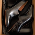 Maison Margiela Black Patent Leather Block Heel Pointed Toe Pumps 39.5 — photo 2