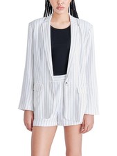 Women's Jessa Blazer Ivory Stripe - Medium