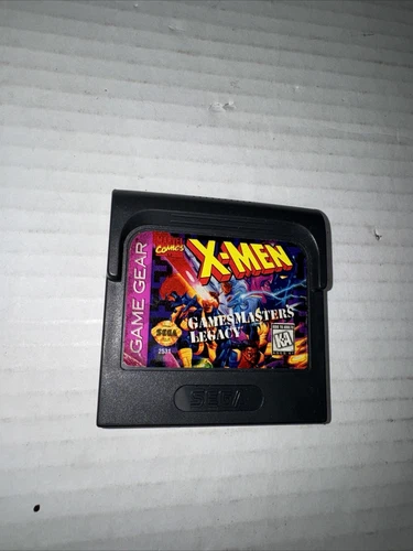 Sega Game Gear Game Only X-Men Games Masters Legacy