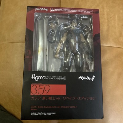 GUTS Black Swordsman Repaint Edition Figma 359 with Cape