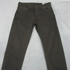 Rag & Bone Extra Slim Chino Pants Mens W32 L32 Dark Brown Skinny Fit 1