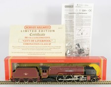 LIMITED EDITION HORNBY OO R194 BR LIVERPOOL & CERTIFICATE SUPER RUNNER V Nr MINT