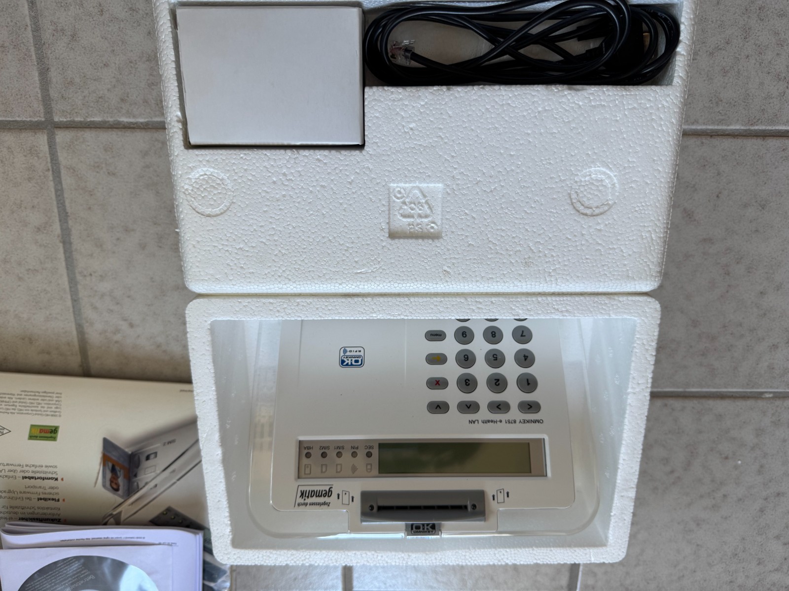 Lecteur e-Health LAN HID OMNIKEY 8751I neuf pour réseau médical