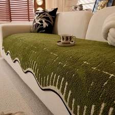 Plush non-slip sofa cushion