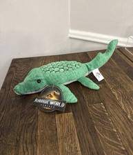 12  Jurassic World Rebirth Mosasaurus Dinosaur Plush Green
