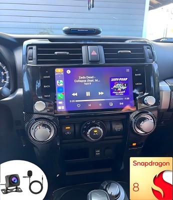 10.33'' Car Stereo Radio Auto Android Carplay 4+64GB For Toyota 4Runner 2010-2019