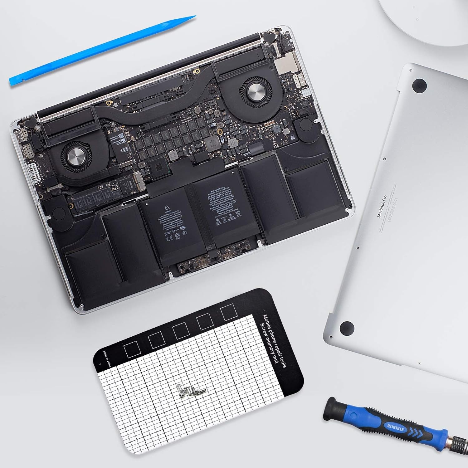 STREBITO juego destornilladores precisión 142pcs con 120 puntas kit reparación m