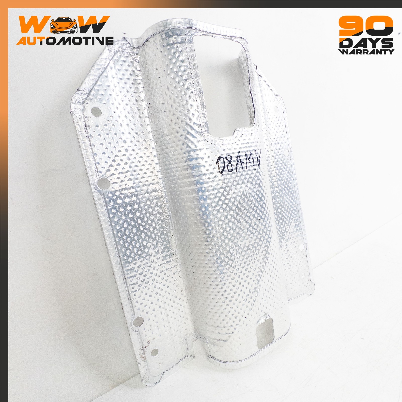 06-16 ASTON MARTIN V8 VANTAGE EXHAUST SYSTEM HEAT SHIELD COVER PLATE SET OEM